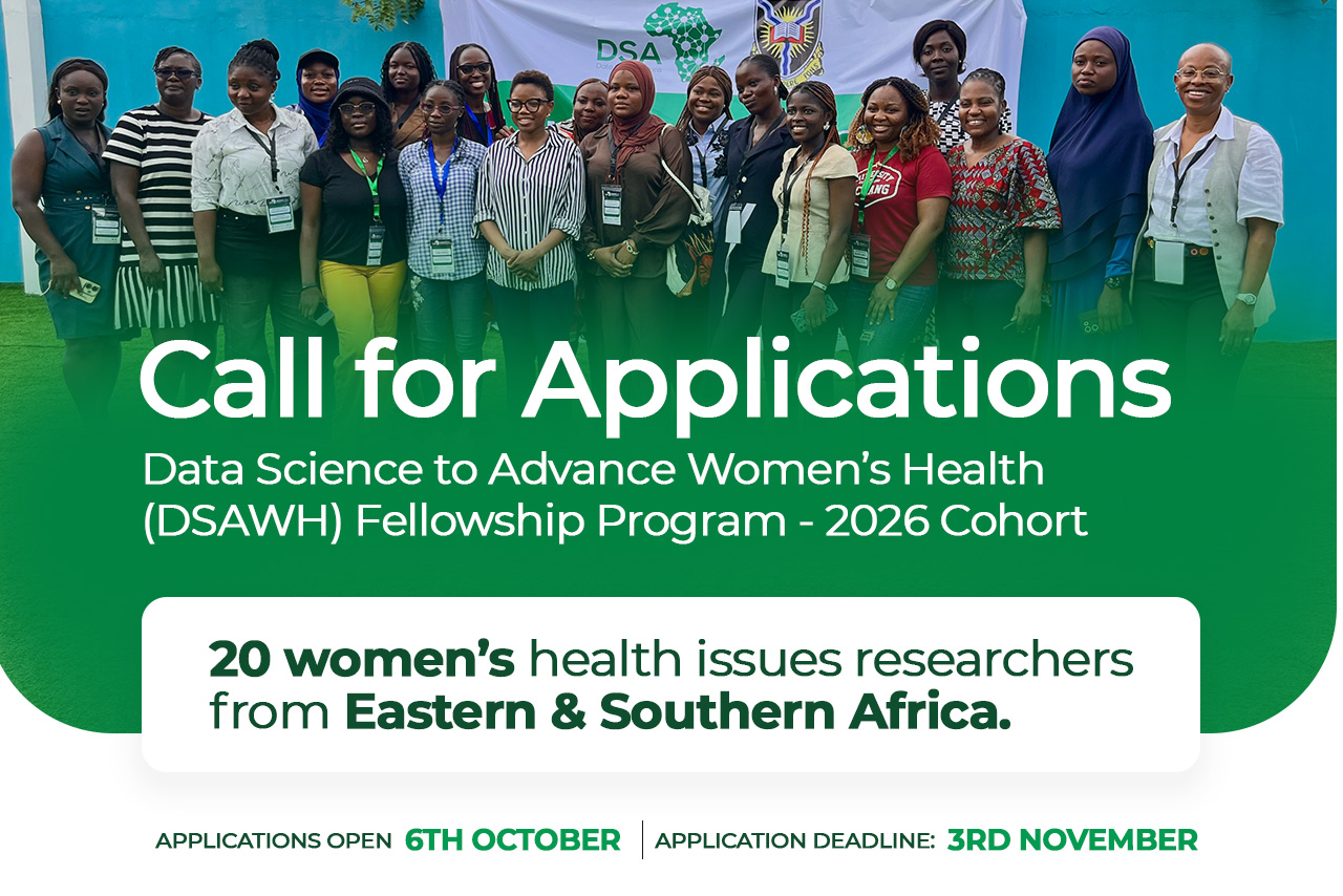 CALL FOR APPLICATIONS: Data Science to Advance Women’s Health (DSAWH) Fellowship - 2026 Cohort
