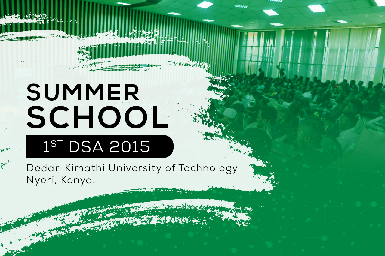 DSA June 2015 Summer School on Machine Learning and Data Science